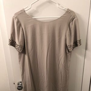 Madewell rhinestone shift dress size M